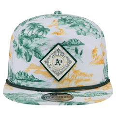 Athletics New Era Printed Island Golfer Snapback Hat - MLB Hats