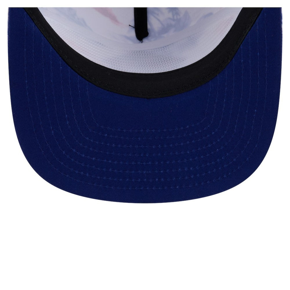 Texas Rangers New Era Printed Island Golfer Snapback Hat - MLB Hats