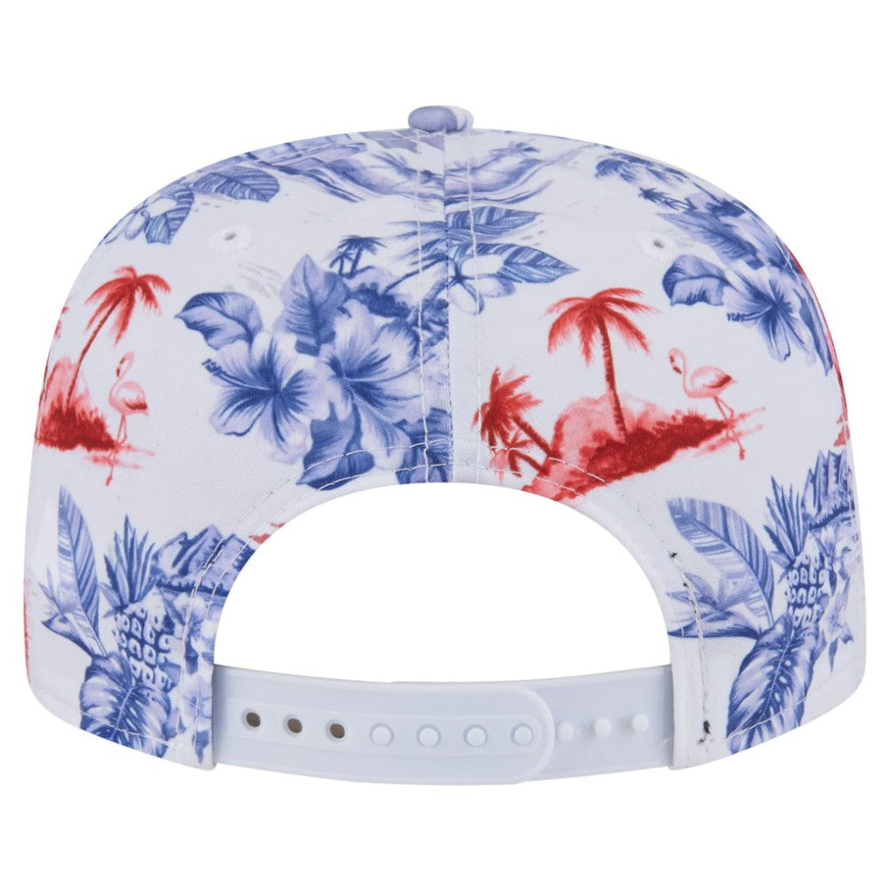 Atlanta Braves New Era Printed Island Golfer Snapback Hat - MLB Hats