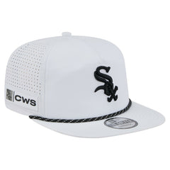 Chicago White Sox New Era Perforated Golfer Snapback Hat - MLB Hats