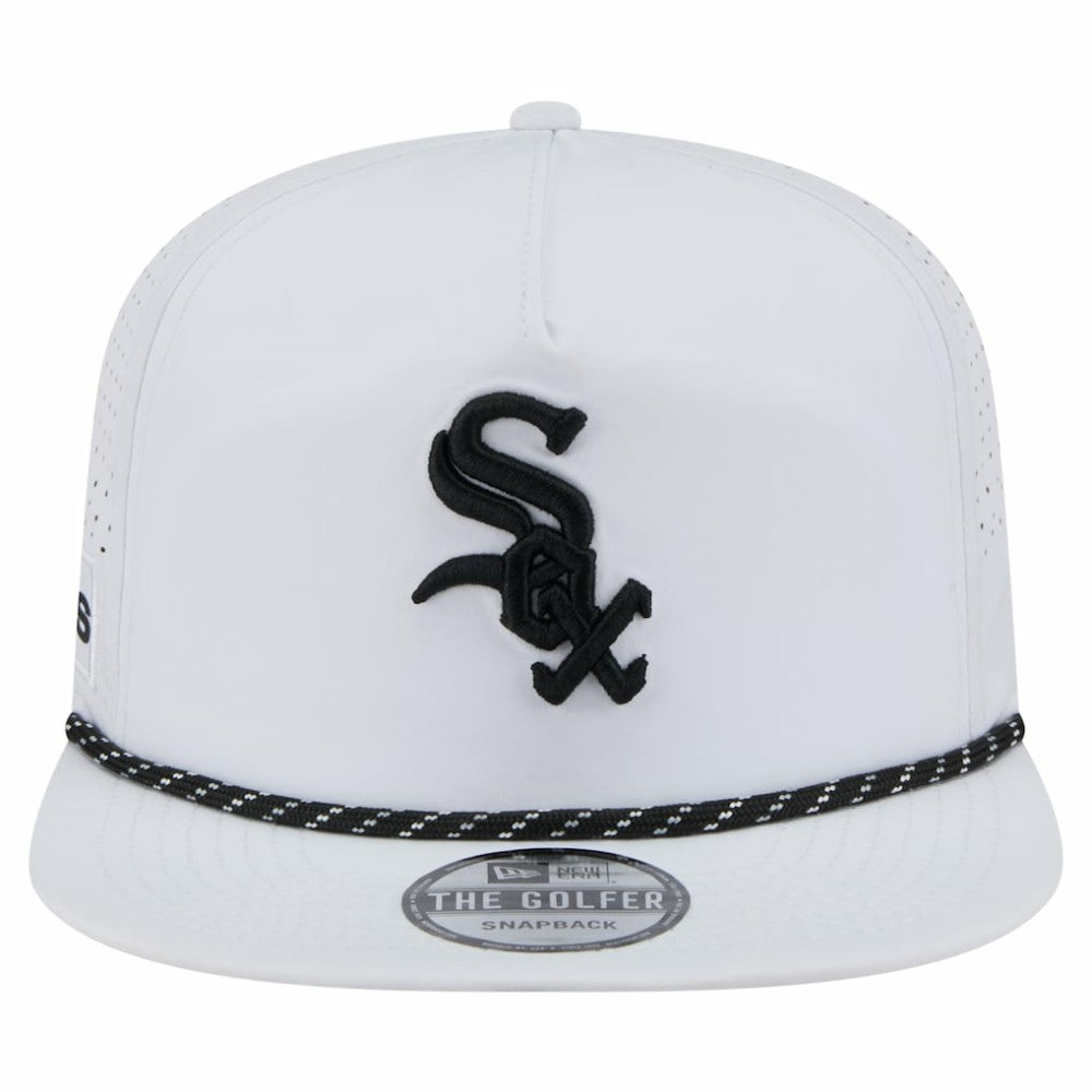 Chicago White Sox New Era Perforated Golfer Snapback Hat - MLB Hats