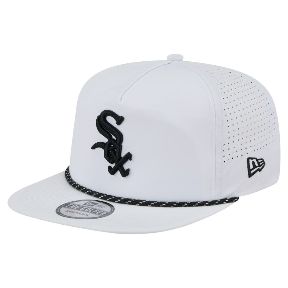 Chicago White Sox New Era Perforated Golfer Snapback Hat - MLB Hats