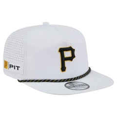 Pittsburgh Pirates New Era Perforated Golfer Snapback Hat - MLB Hats
