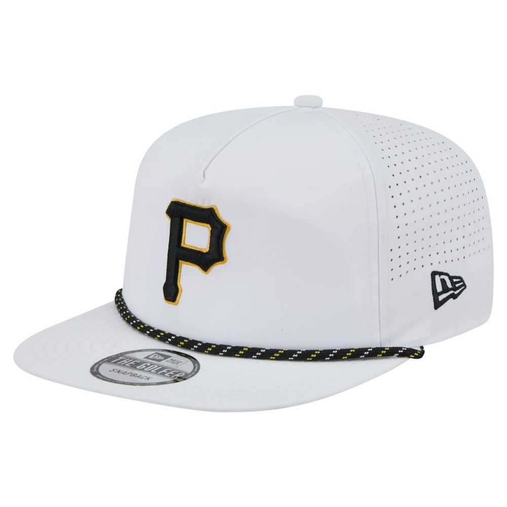 Pittsburgh Pirates New Era Perforated Golfer Snapback Hat - MLB Hats