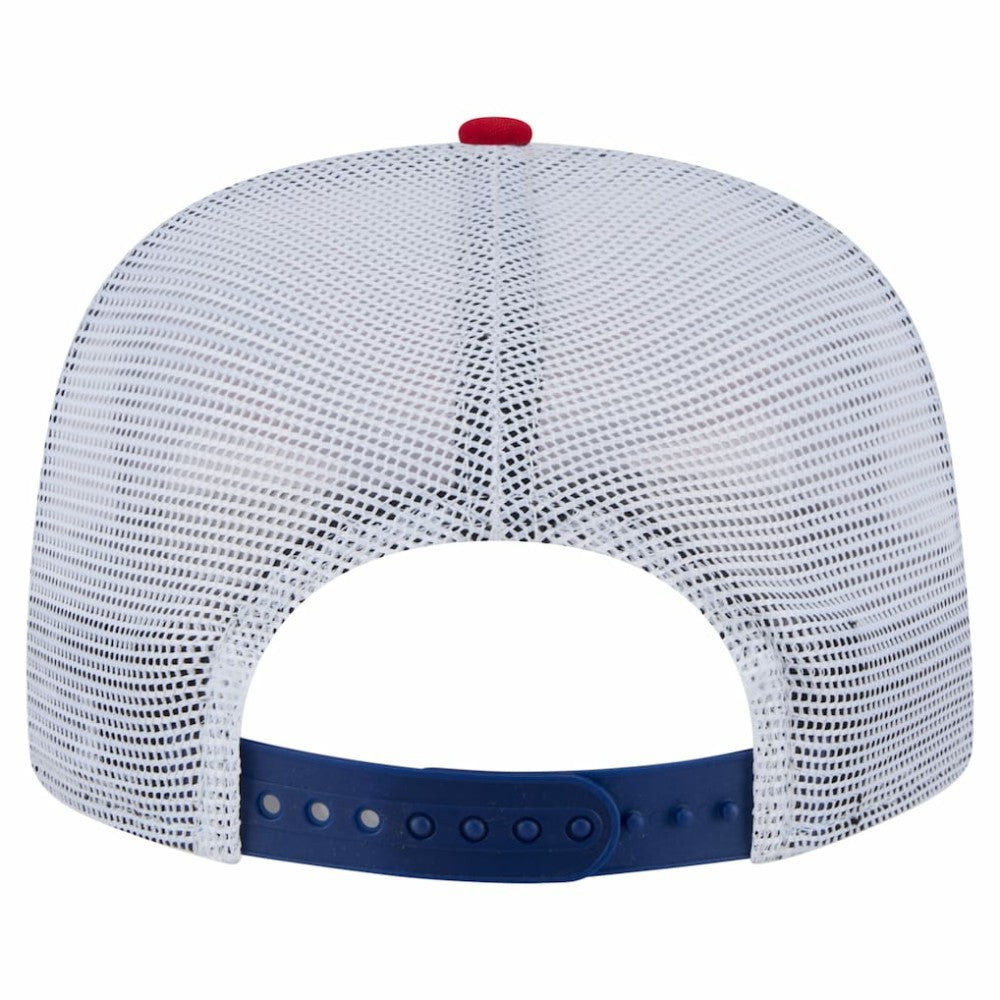 Texas Rangers New Era Tie-Dye Golfer Trucker Adjustable Hat - MLB Hats