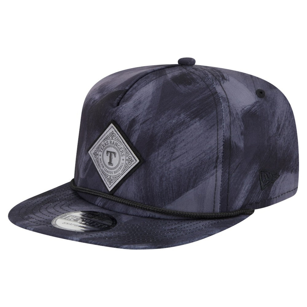 Texas Rangers New Era Printed Golfer Snapback Hat - MLB Hats