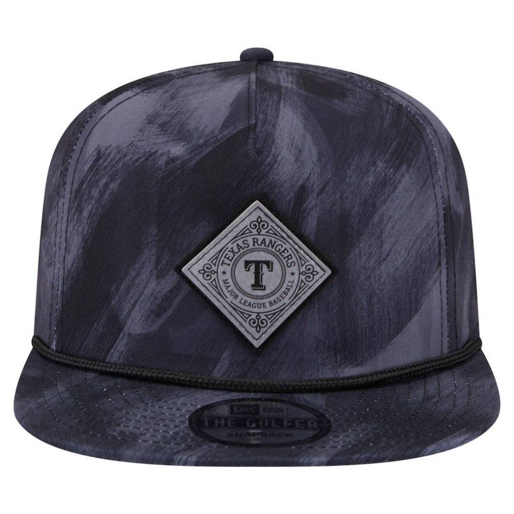 Texas Rangers New Era Printed Golfer Snapback Hat - MLB Hats