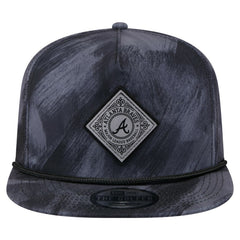 Atlanta Braves New Era Printed Golfer Snapback Hat - MLB Hats