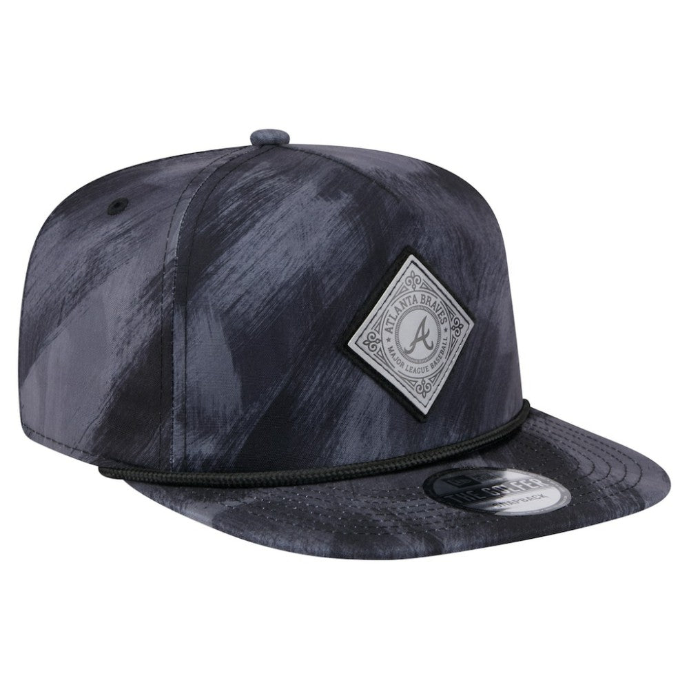 Atlanta Braves New Era Printed Golfer Snapback Hat - MLB Hats