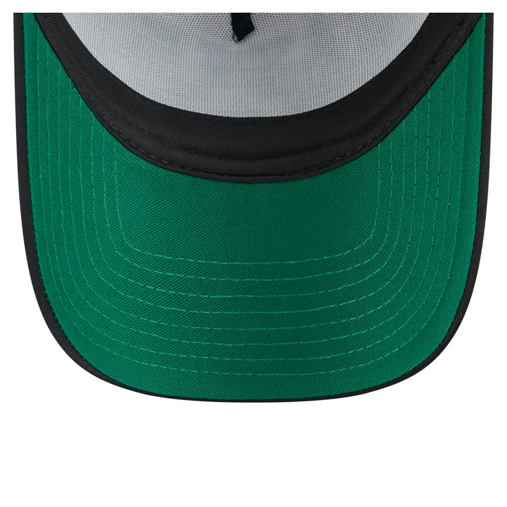 Miami Marlins New Era Distressed 9FORTY A-Frame Adjustable Trucker Hat - MLB Hats