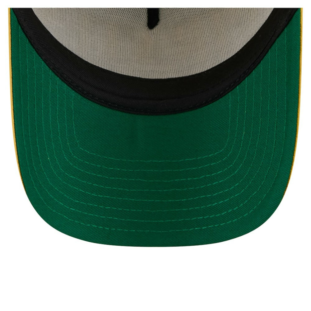 Pittsburgh Pirates New Era Distressed 9FORTY A-Frame Adjustable Trucker Hat - MLB Hats