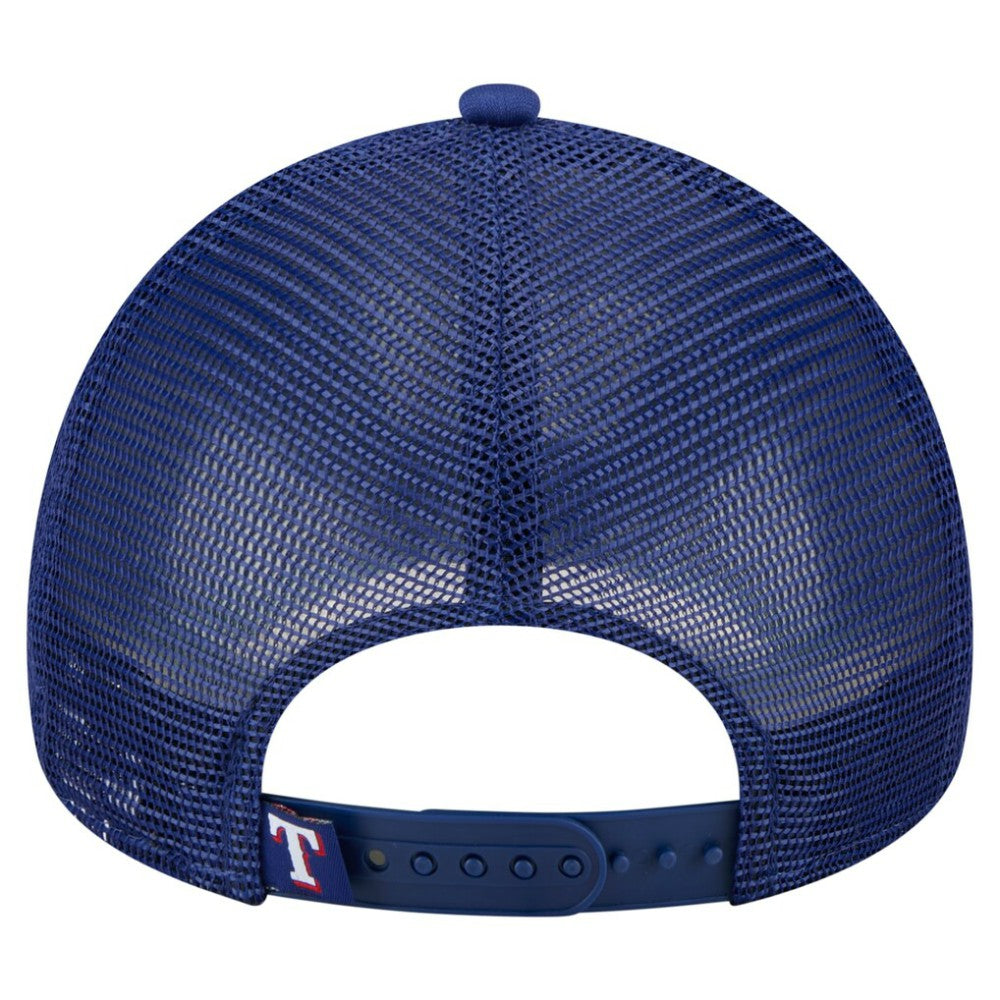 Texas Rangers New Era Trucker A-Frame 9FORTY Adjustable Hat - MLB Hats