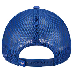 Toronto Blue Jays New Era Distressed 9FORTY A-Frame Adjustable Trucker Hat - MLB Hats