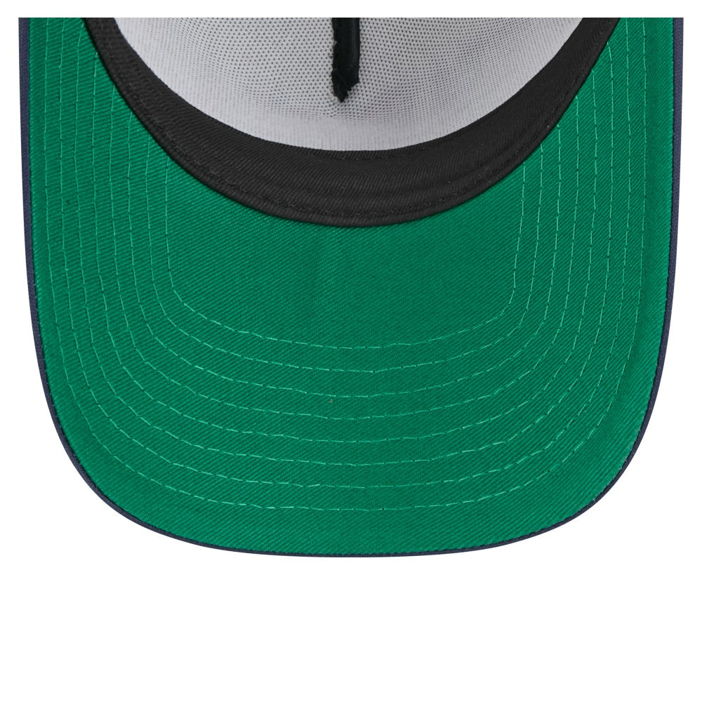 Cleveland Guardians New Era Distressed 9FORTY A-Frame Adjustable Trucker Hat - MLB Hats