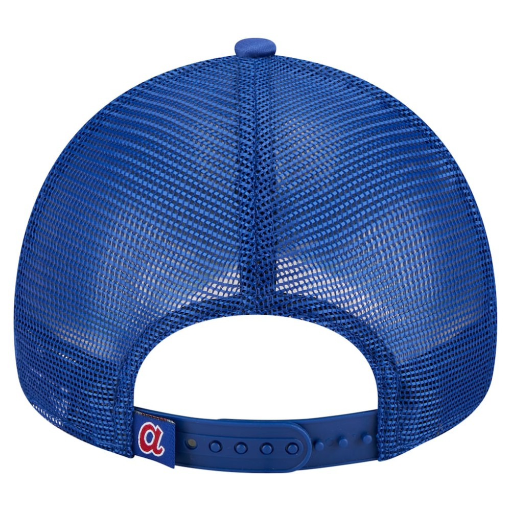 Atlanta Braves New Era Trucker A-Frame 9FORTY Adjustable Hat - MLB Hats