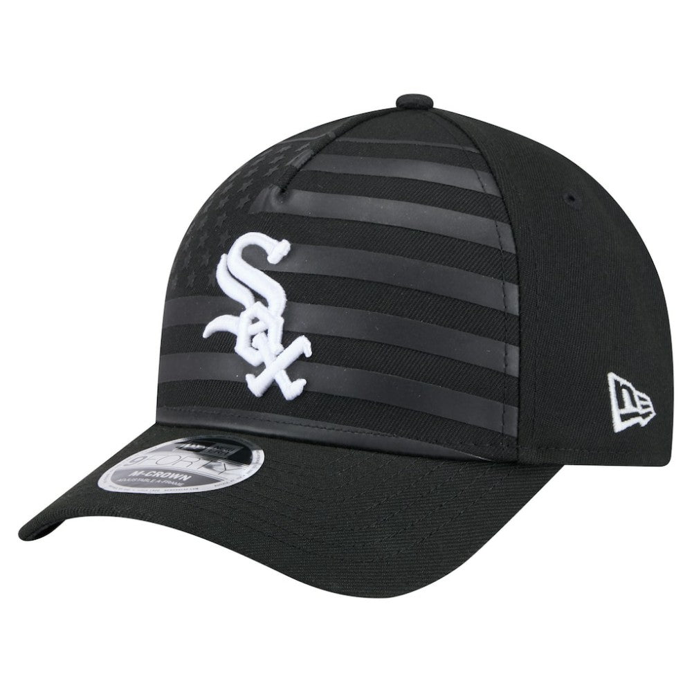 Chicago White Sox New Era American Flag 9FORTY M-Crown A-Frame Adjustable Hat - MLB Hats