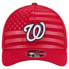 Washington Nationals New Era American Flag 9FORTY M-Crown A-Frame Adjustable Hat - MLB Hats