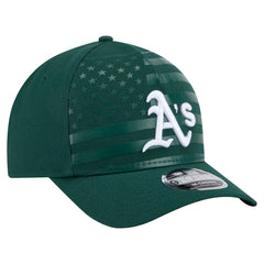 Athletics New Era American Flag 9FORTY M-Crown A-Frame Adjustable Hat - MLB Hats