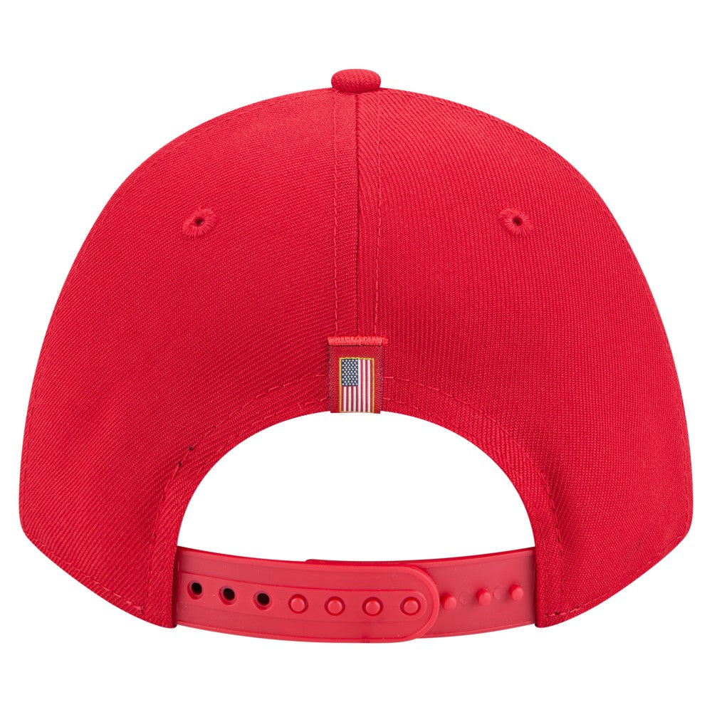 Los Angeles Angels New Era American Flag 9FORTY M-Crown A-Frame Adjustable Hat - MLB Hats