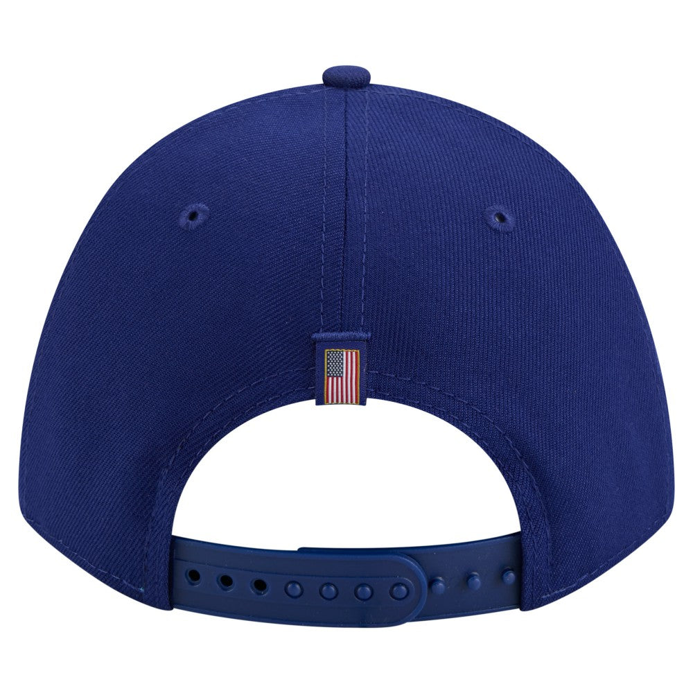 Los Angeles Dodgers New Era American Flag 9FORTY M-Crown A-Frame Adjustable Hat - MLB Hats