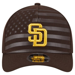San Diego Padres New Era American Flag 9FORTY M-Crown A-Frame Adjustable Hat - MLB Hats
