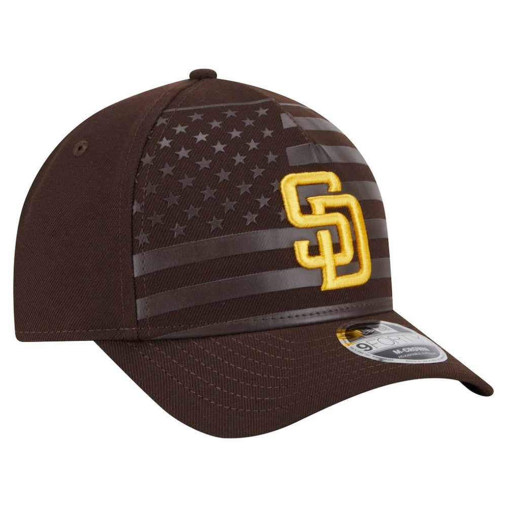 San Diego Padres New Era American Flag 9FORTY M-Crown A-Frame Adjustable Hat - MLB Hats