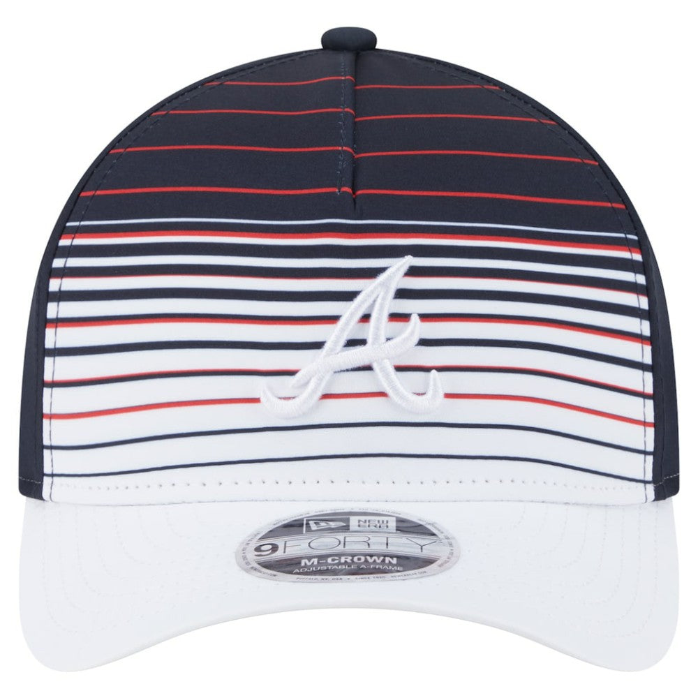 Atlanta Braves New Era Gradient 9FORTY M-Crown Adjustable Hat - MLB Hats