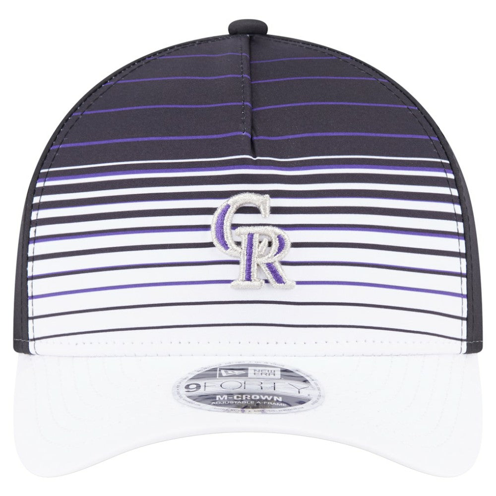 Colorado Rockies New Era Gradient 9FORTY M-Crown Adjustable Hat - MLB Hats