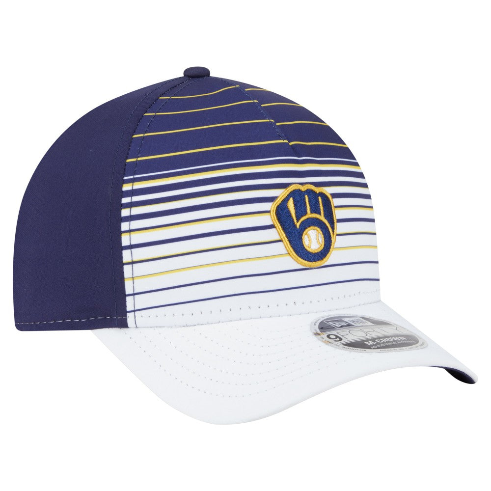 Milwaukee Brewers New Era Gradient 9FORTY M-Crown Adjustable Hat - MLB Hats