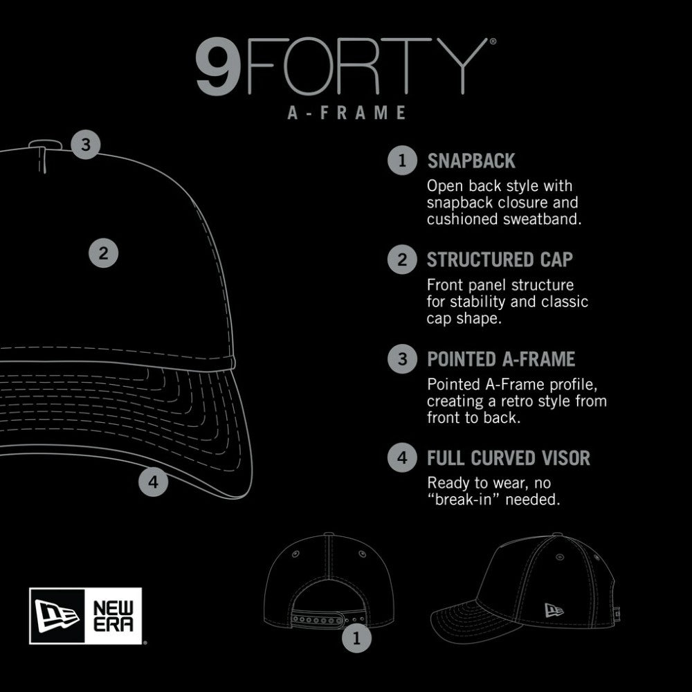 Pittsburgh Pirates New Era Gradient 9FORTY M-Crown Adjustable Hat - MLB Hats