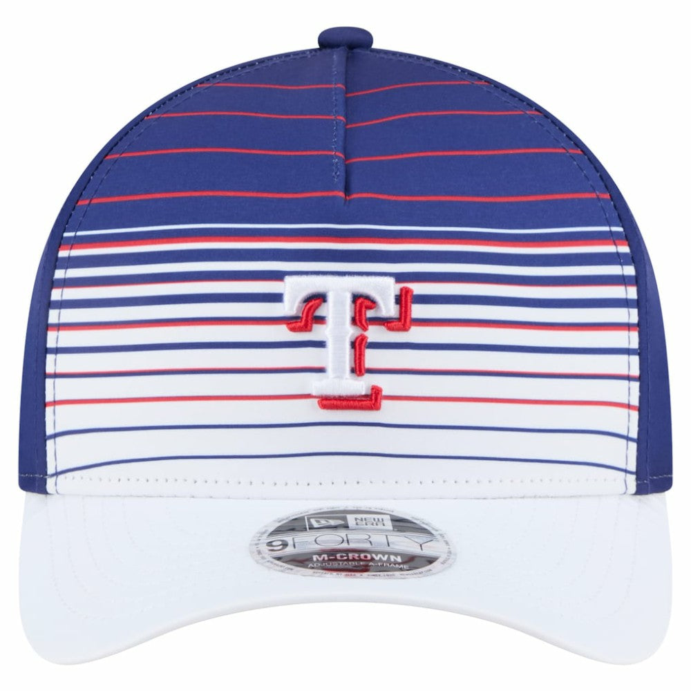 Texas Rangers New Era Gradient 9FORTY M-Crown Adjustable Hat - MLB Hats