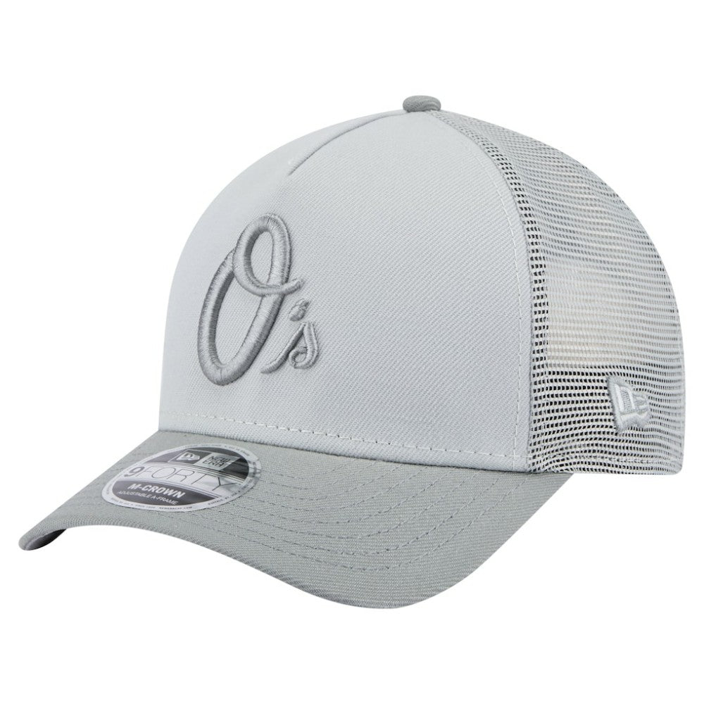 Baltimore Orioles New Era Color Pack A-Frame 9FORTY Trucker Adjustable Hat - MLB Hats