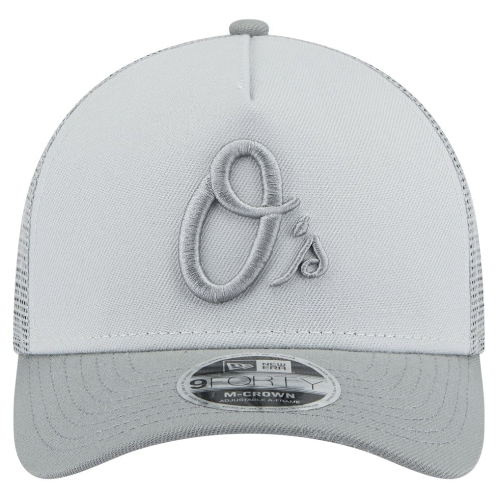 Baltimore Orioles New Era Color Pack A-Frame 9FORTY Trucker Adjustable Hat - MLB Hats