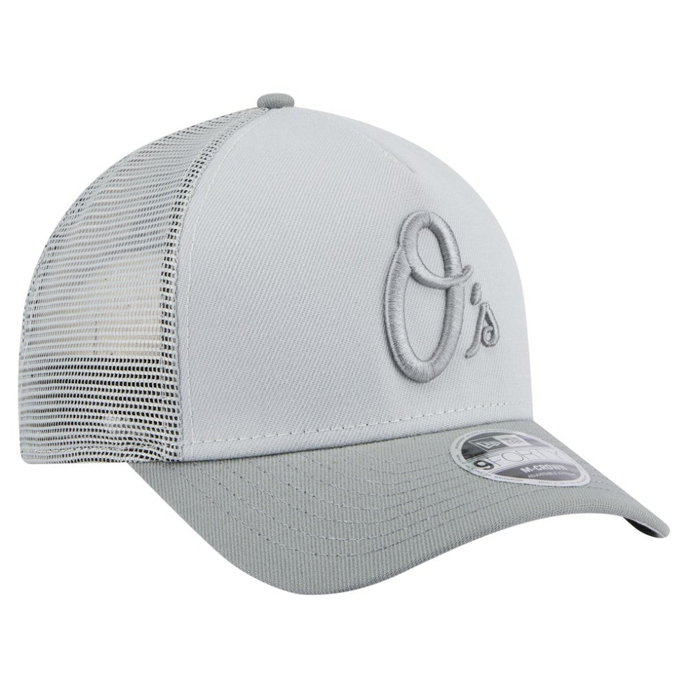 Baltimore Orioles New Era Color Pack A-Frame 9FORTY Trucker Adjustable Hat - MLB Hats