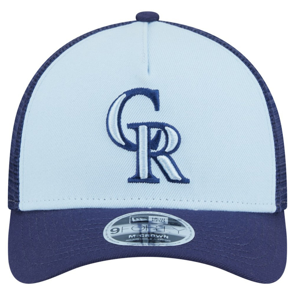 Colorado Rockies New Era 2-Tone Color Pack 9FORTY M-Crown A-Frame Adjustable Hat - MLB Hats