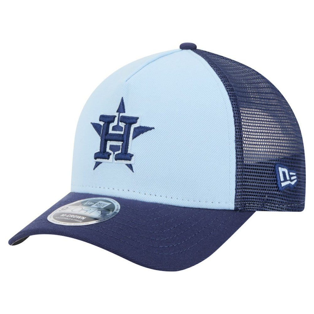Houston Astros New Era 2-Tone Color Pack 9FORTY M-Crown A-Frame Adjustable Hat - MLB Hats