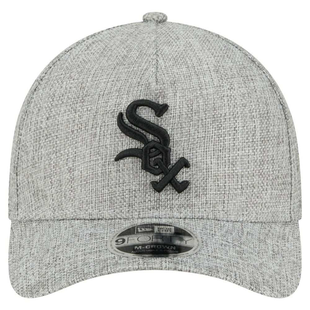 Chicago White Sox New Era Cotton Weave M-Crown A-Frame 9FORTY Adjustable Hat - MLB Hats