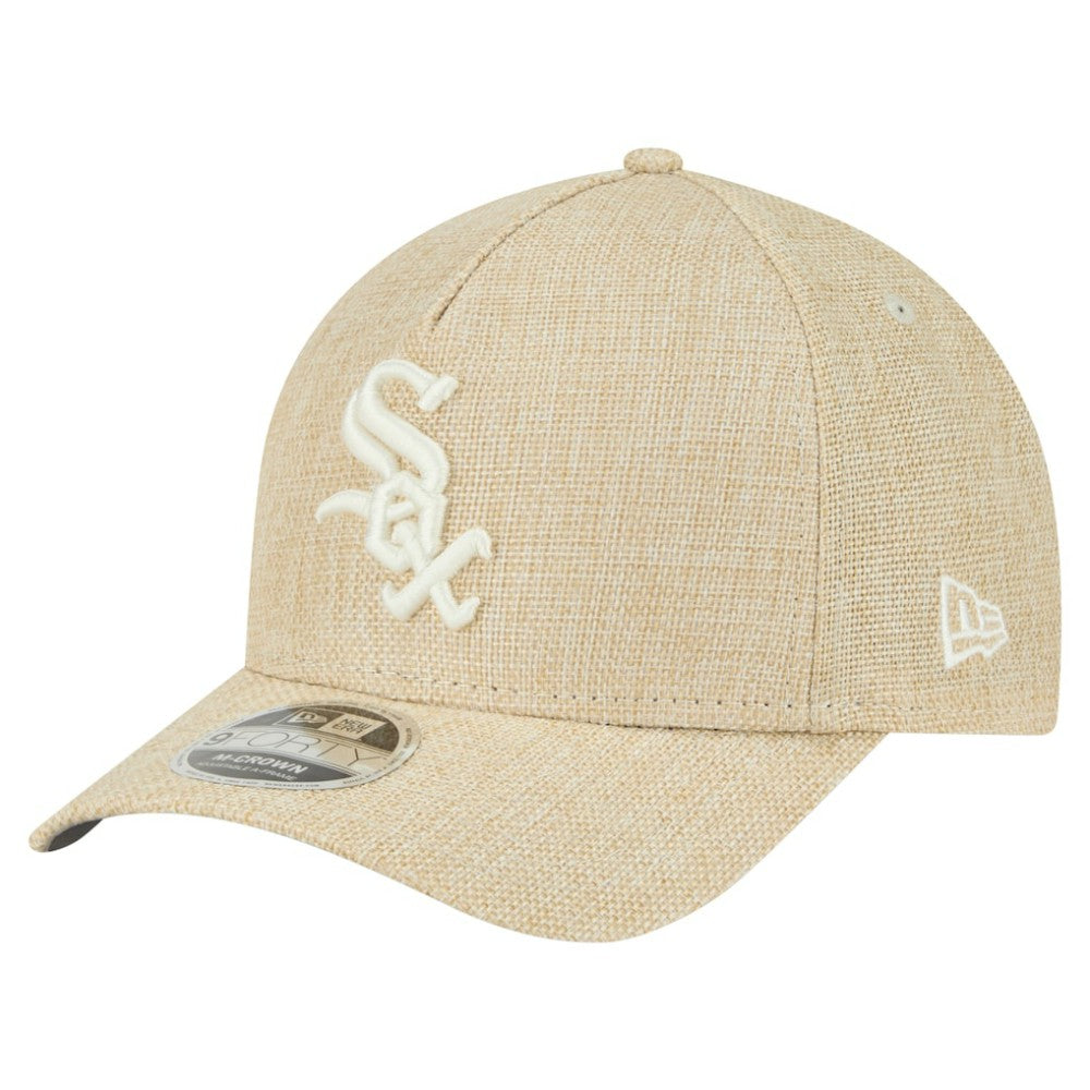 Chicago White Sox New Era Cotton Weave M-Crown A-Frame 9FORTY Adjustable Hat - MLB Hats