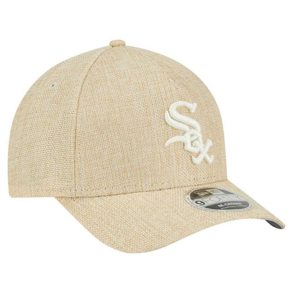 Chicago White Sox New Era Cotton Weave M-Crown A-Frame 9FORTY Adjustable Hat - MLB Hats
