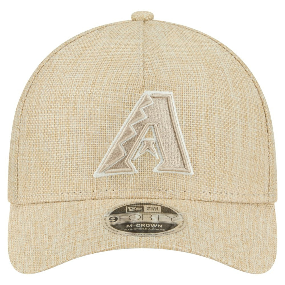 Arizona Diamondbacks New Era Cotton Weave M-Crown A-Frame 9FORTY Adjustable Hat - MLB Hats