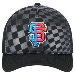 San Francisco Giants New Era Gradient 9FORTY A-Frame M-Crown Trucker Adjustable Hat - MLB Hats