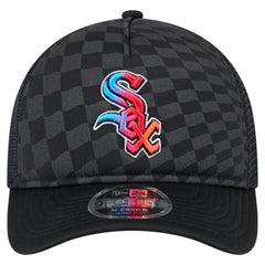 Chicago White Sox New Era Gradient 9FORTY A-Frame M-Crown Trucker Adjustable Hat - MLB Hats