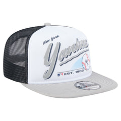 New York Yankees New Era Retro Script Trucker 9FIFTY Snapback Hat - MLB Hats