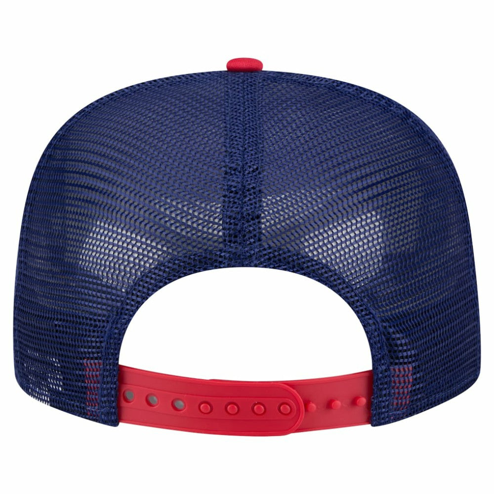 Texas Rangers New Era Retro Script Trucker 9FIFTY Snapback Hat - MLB Hats