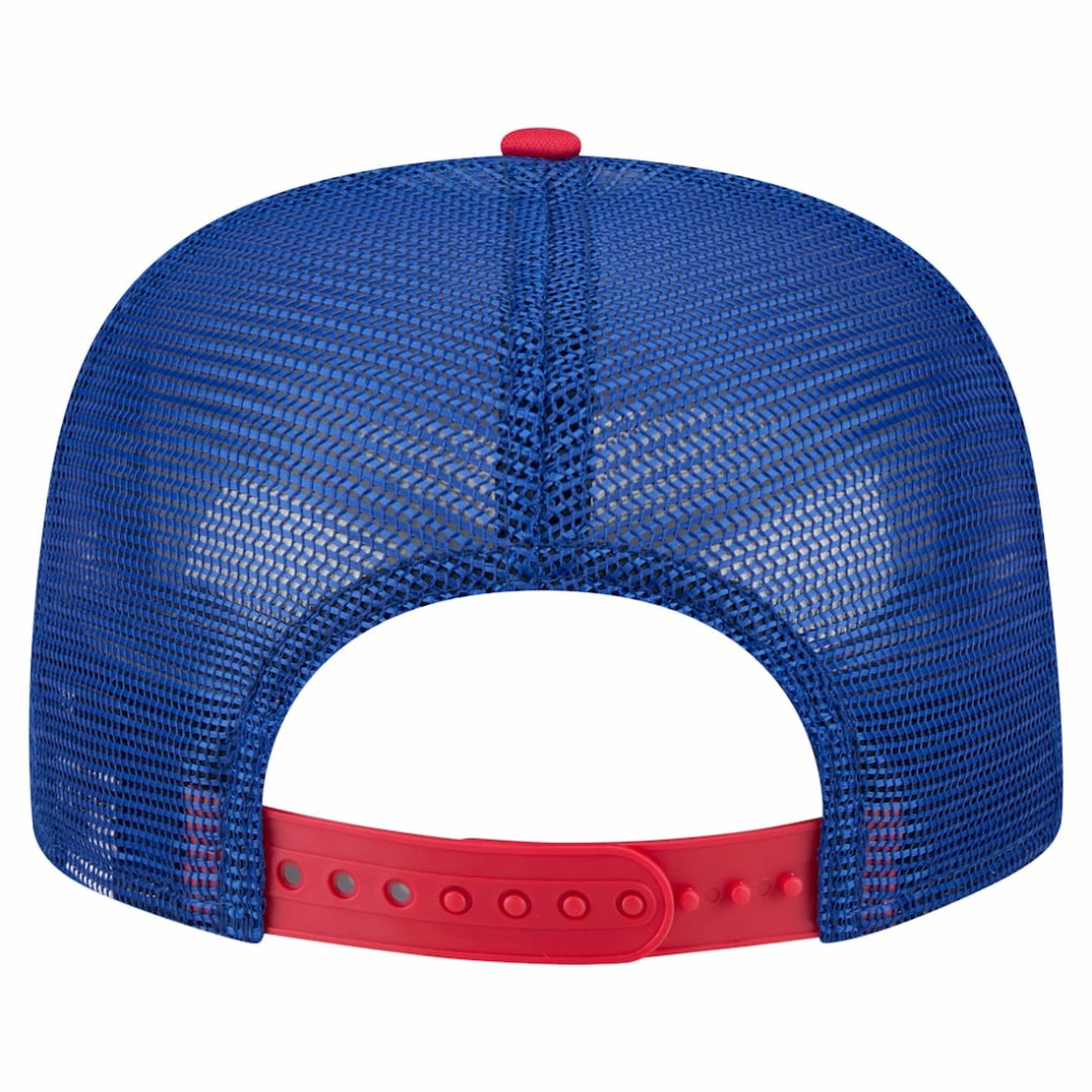 Chicago Cubs New Era Retro Script Trucker 9FIFTY Snapback Hat - MLB Hats
