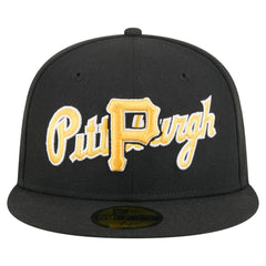Pittsburgh Pirates New Era Overlap 59FIFTY Fitted Hat - MLB Hats