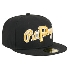Pittsburgh Pirates New Era Overlap 59FIFTY Fitted Hat - MLB Hats