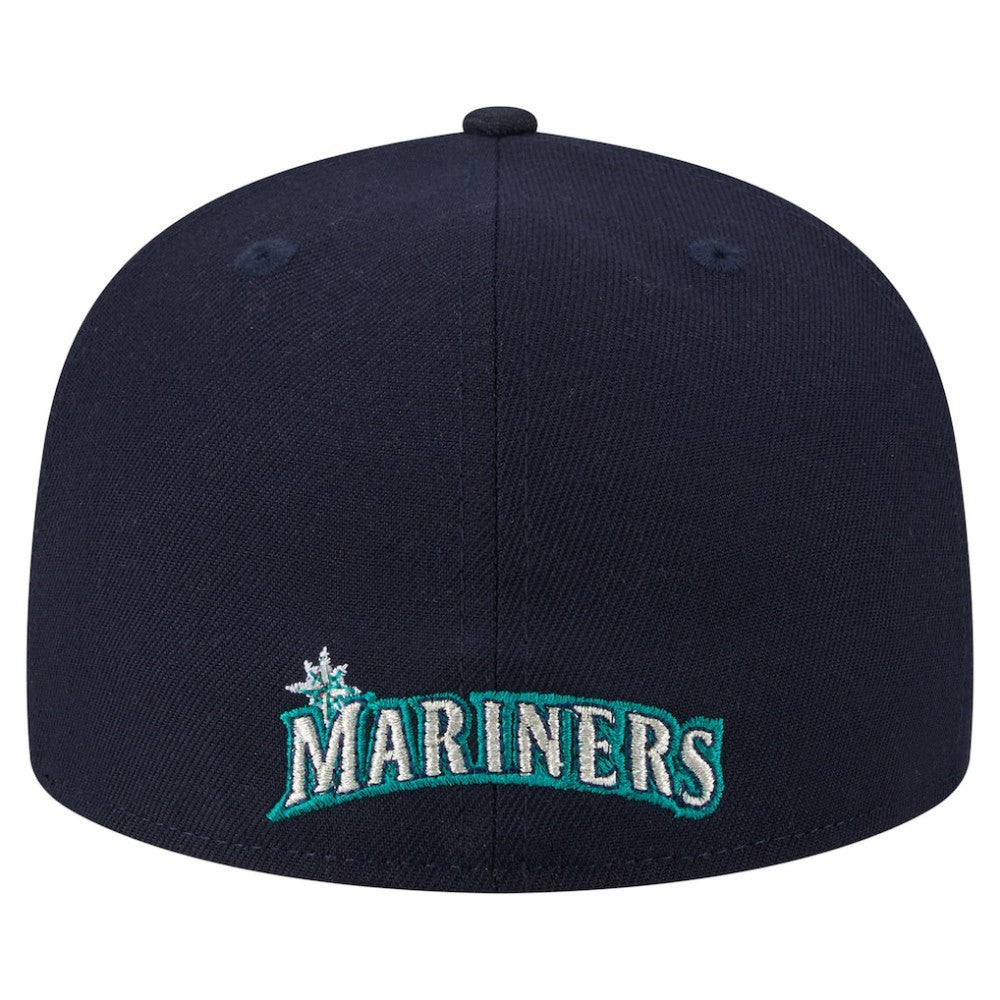 Seattle Mariners New Era Overlap 59FIFTY Fitted Hat - MLB Hats