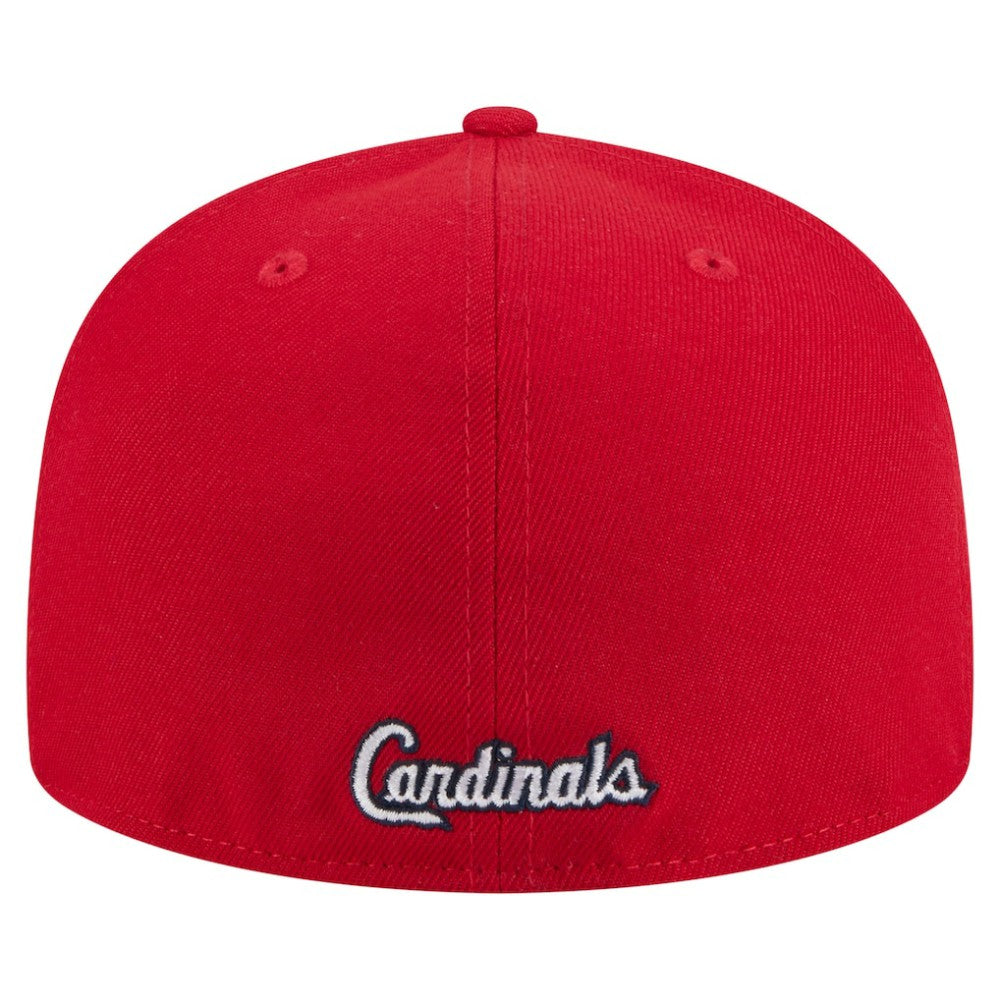 St. Louis Cardinals New Era Overlap 59FIFTY Fitted Hat - MLB Hats
