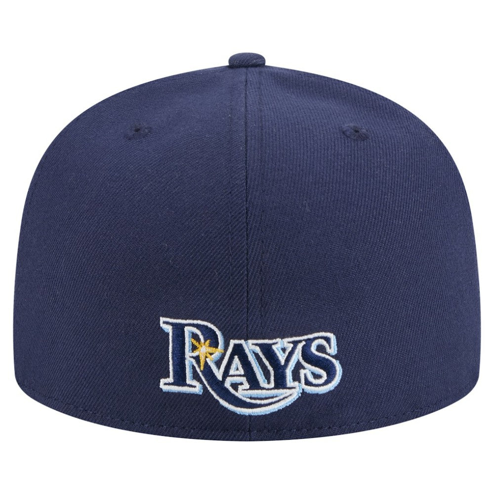 Tampa Bay Rays New Era Overlap 59FIFTY Fitted Hat - MLB Hats